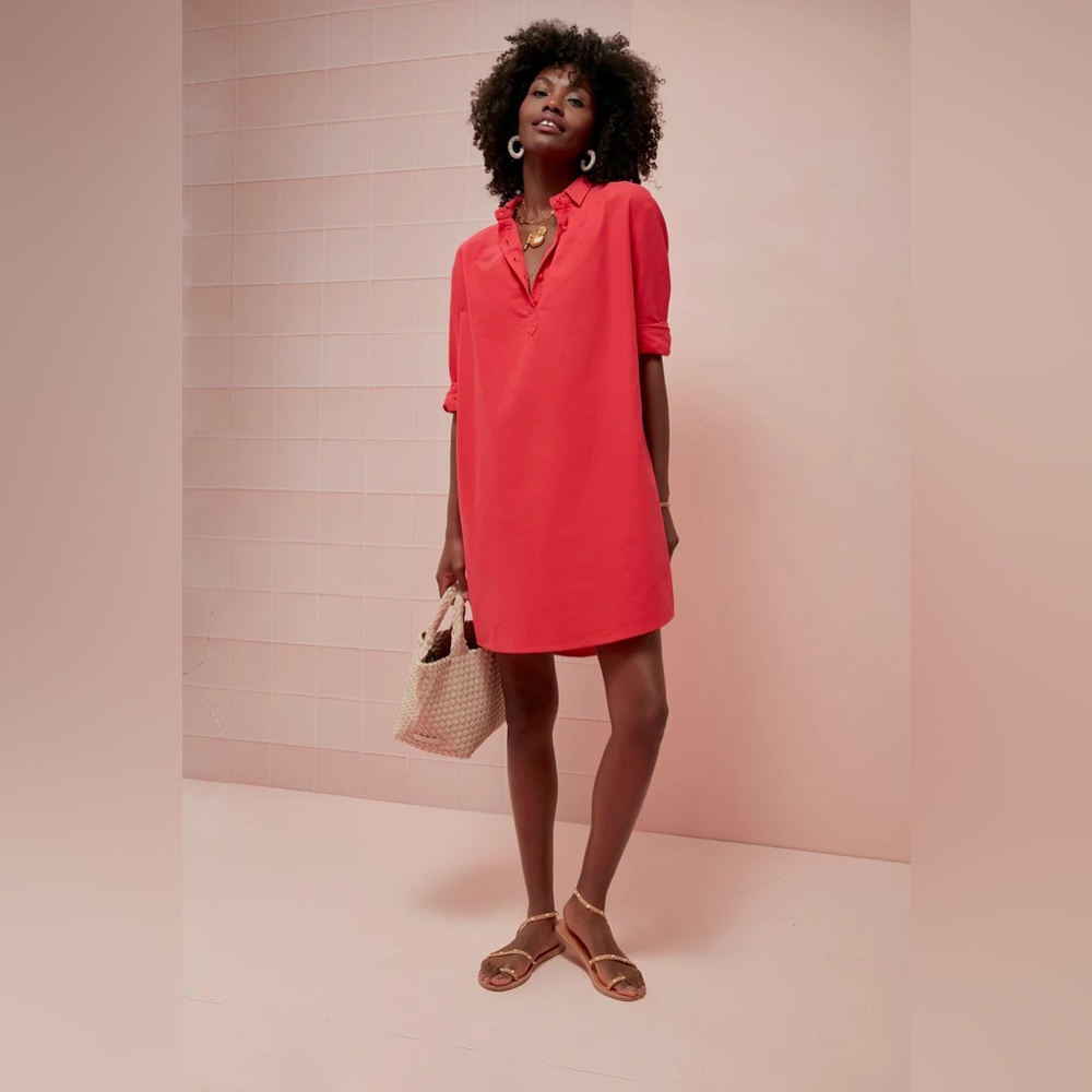 Poppy Red Polly Dress TUCKERNUCK POMANDER PLACE